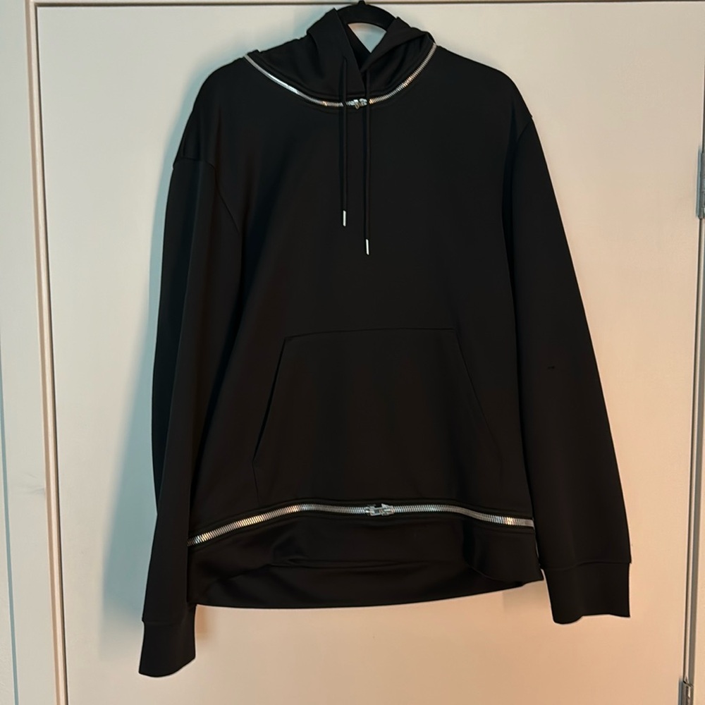 Helmut Lang Zipper Hoodie Black